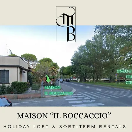 Maison Il Boccaccio アパート イーモラ